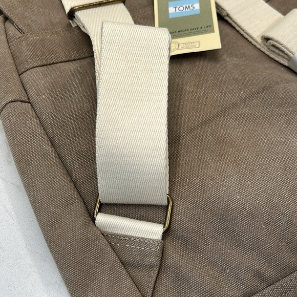 Toms Trekker Canvas Backpack Dessert Taupe - Women's - Picture 11 of 13